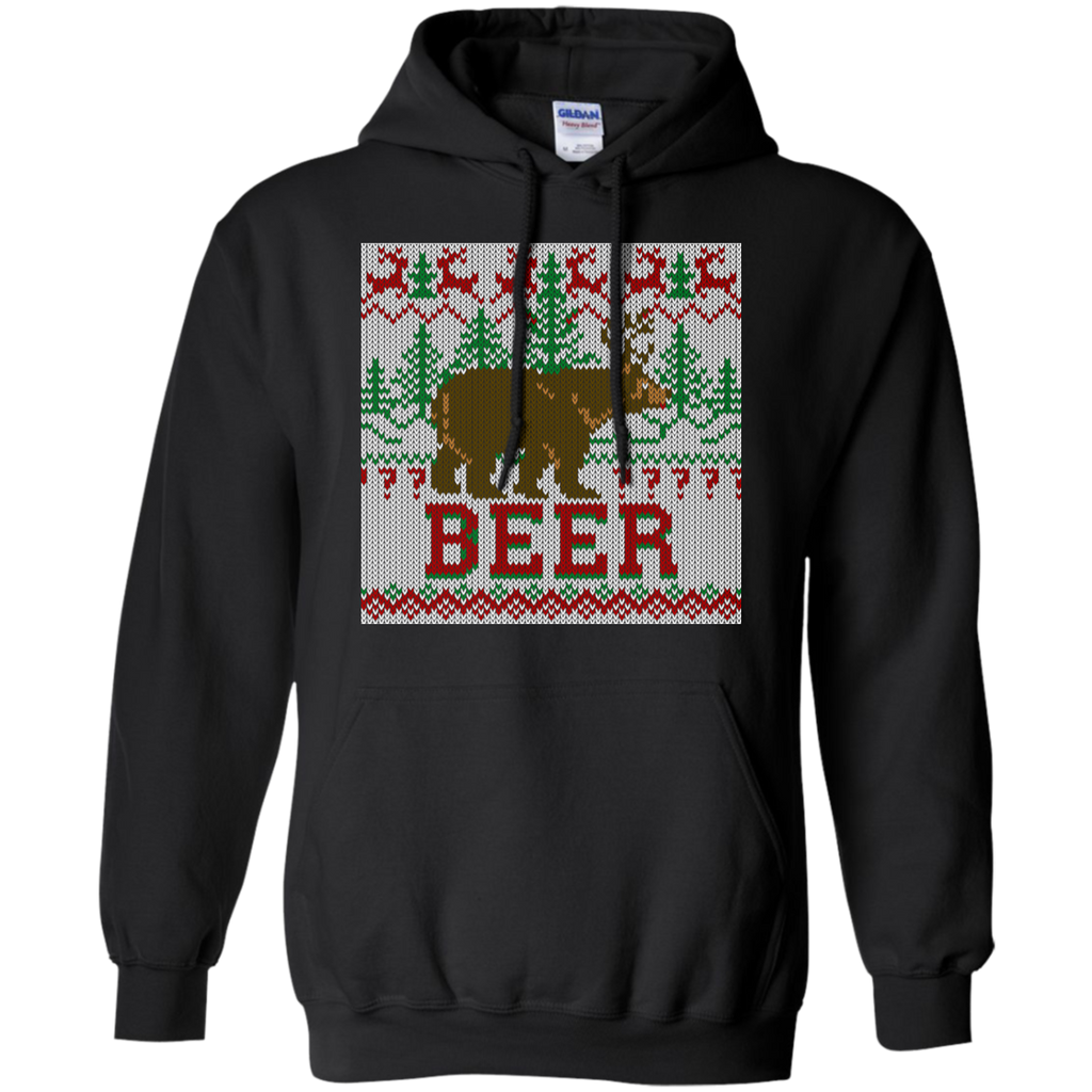 deer & bear meet for beer holiday sweater T-Shirt