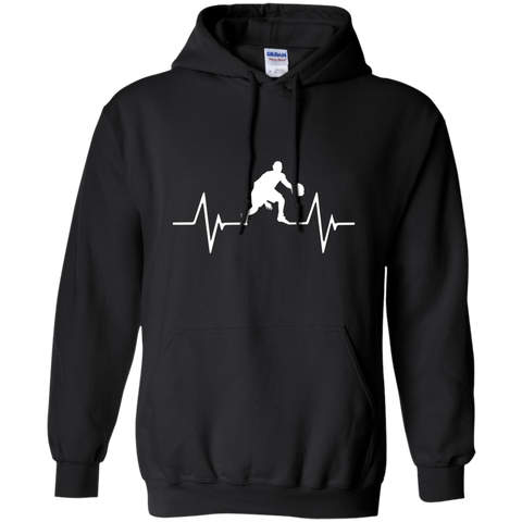 basketball heartbeat love T-Shirt