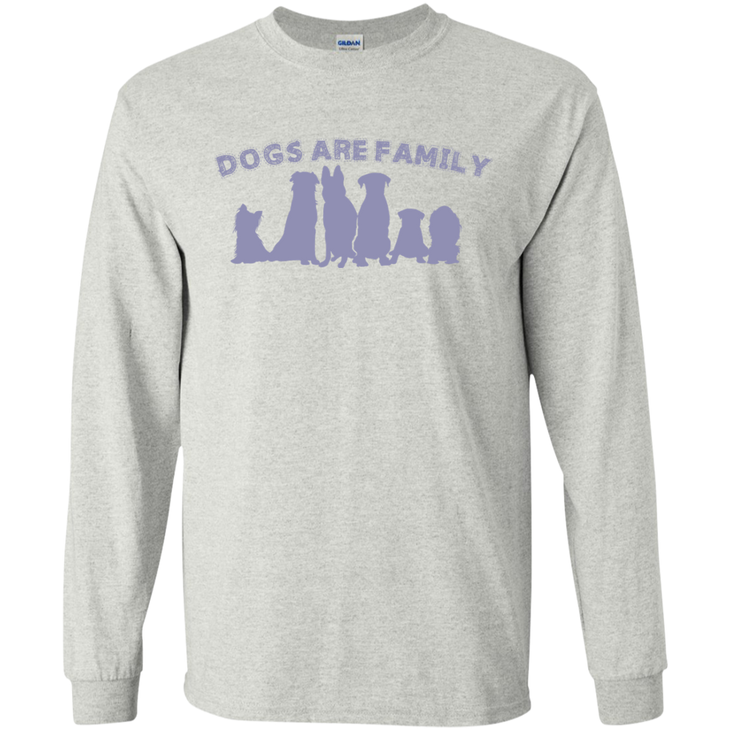 dogs are family  funny T-Shirt
