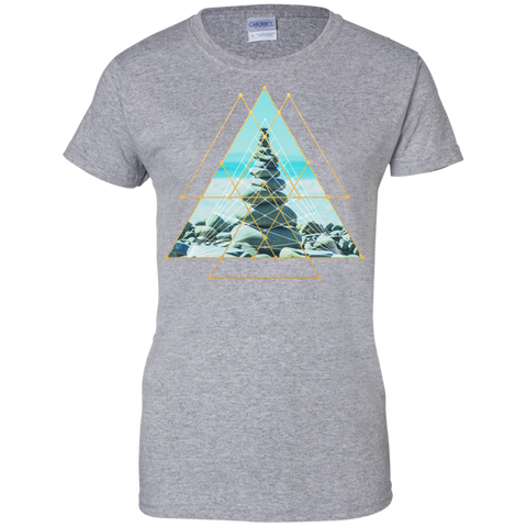 balanced rocks sacred geometry T-Shirt