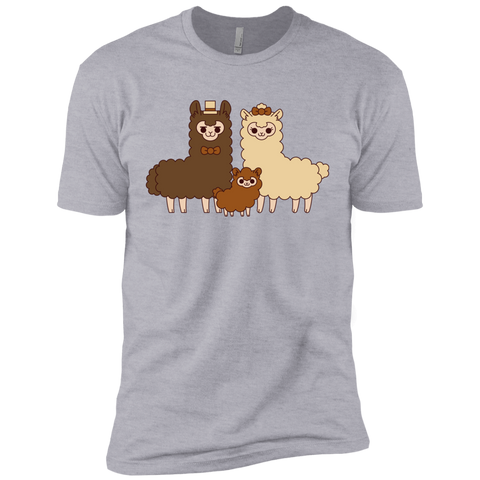 chocolate alpaca family matching family T-Shirt
