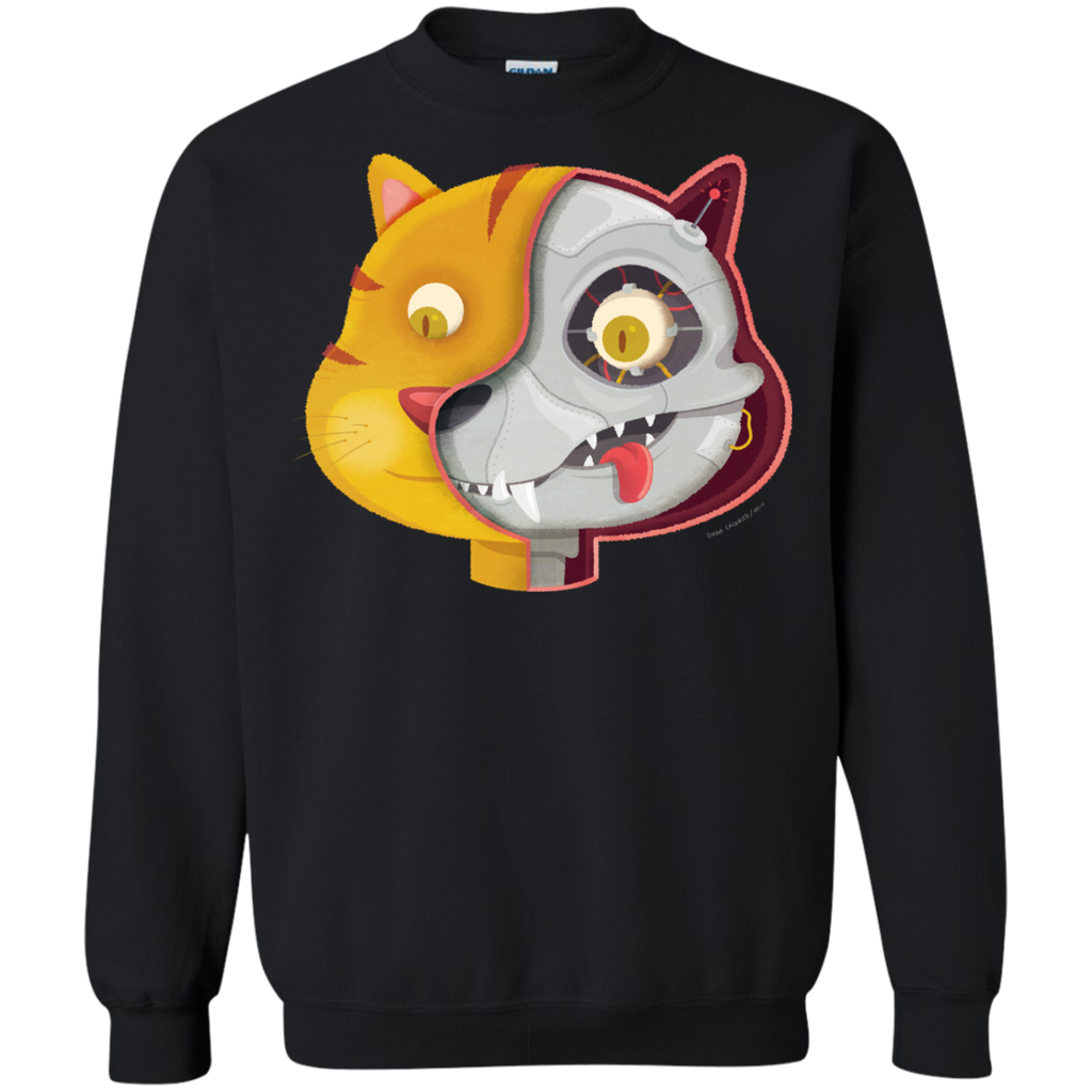 cyborg cat t- T-Shirt