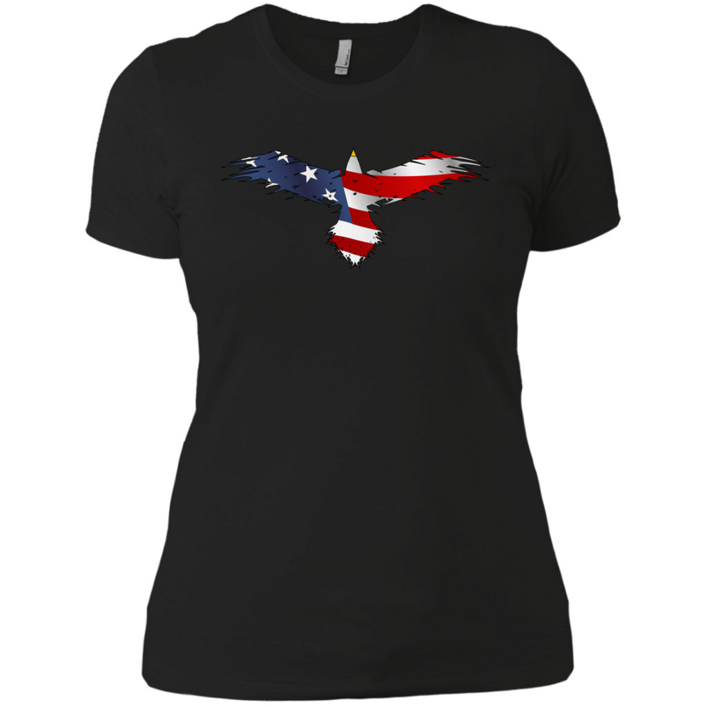 american eagle flag art T-Shirt