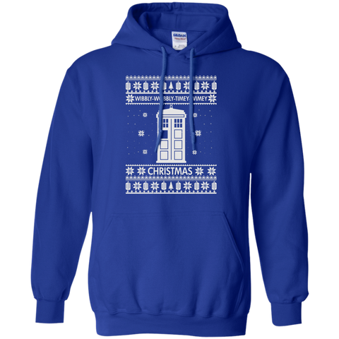 doctor who christmas sweater: wibbly wobbly timey wimey christmas T-Shirt
