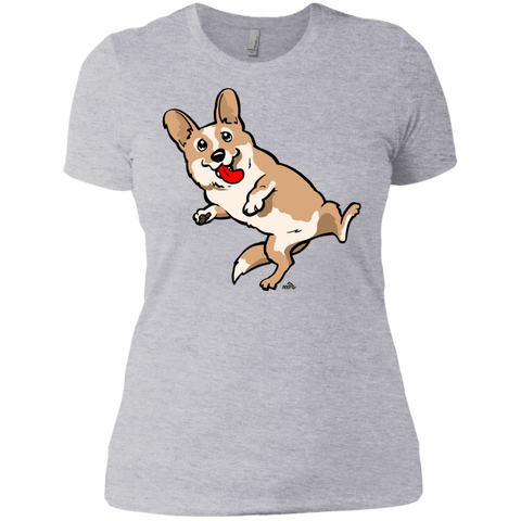cartoon corgi dog T-Shirt