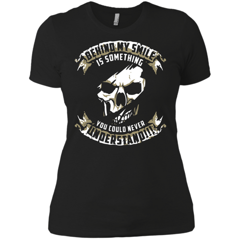 behind my smile's somethin you could never understand tshirt T-Shirt