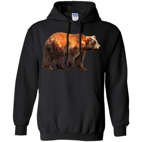 bear escape from mountain fire sweatshirt T-Shirt