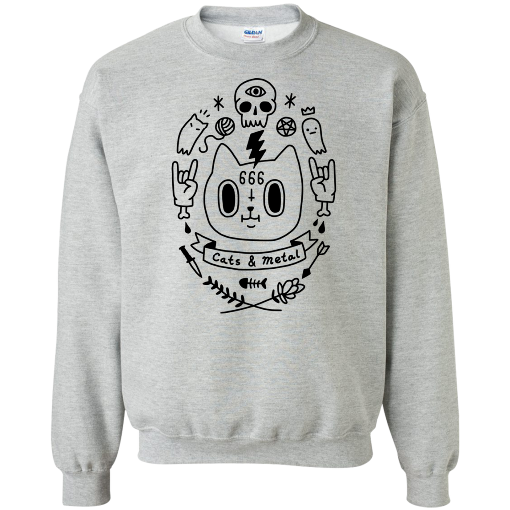 cats and metal sweatshirt T-Shirt