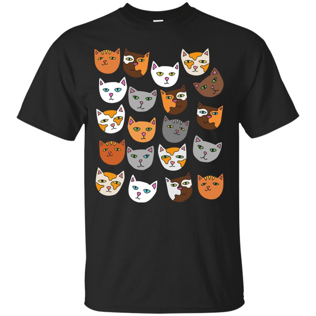 cats everywhere cat pattern T-Shirt
