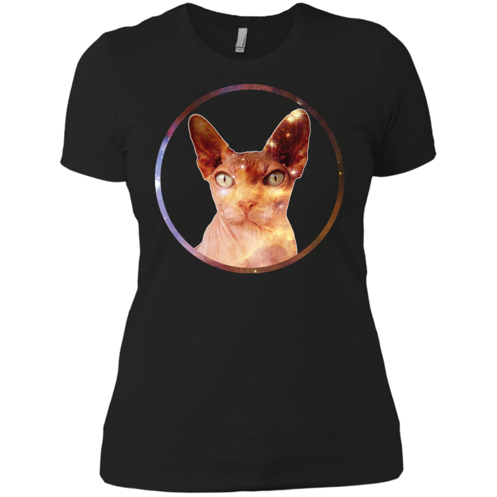 cosmic circle sphynx cat t- T-Shirt