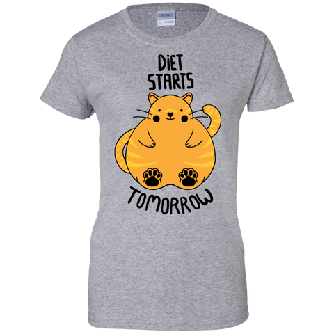 diet starts tomorrow T-Shirt