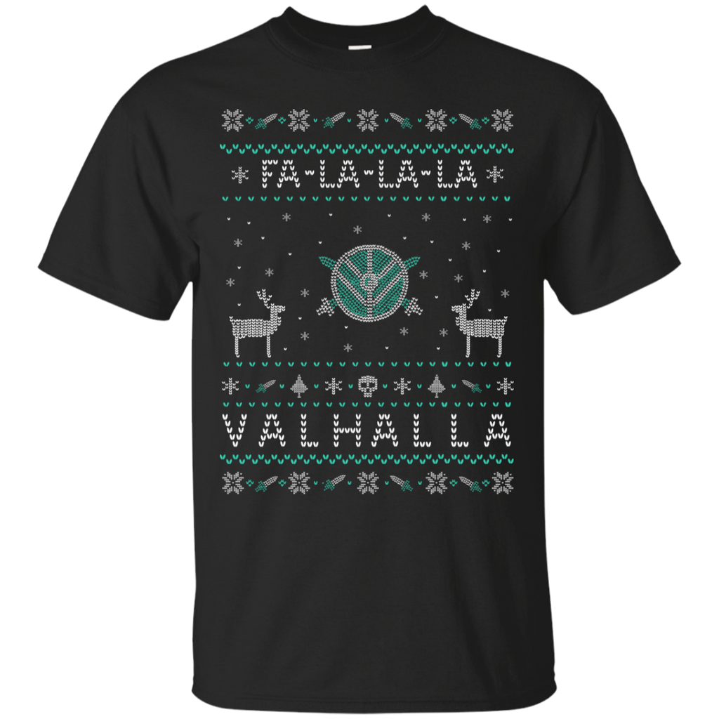 fa la la la valhalla ugly sweater holiday sweater T-Shirt