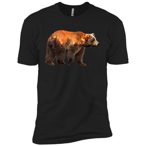 bear escape from mountain fire sweatshirt T-Shirt
