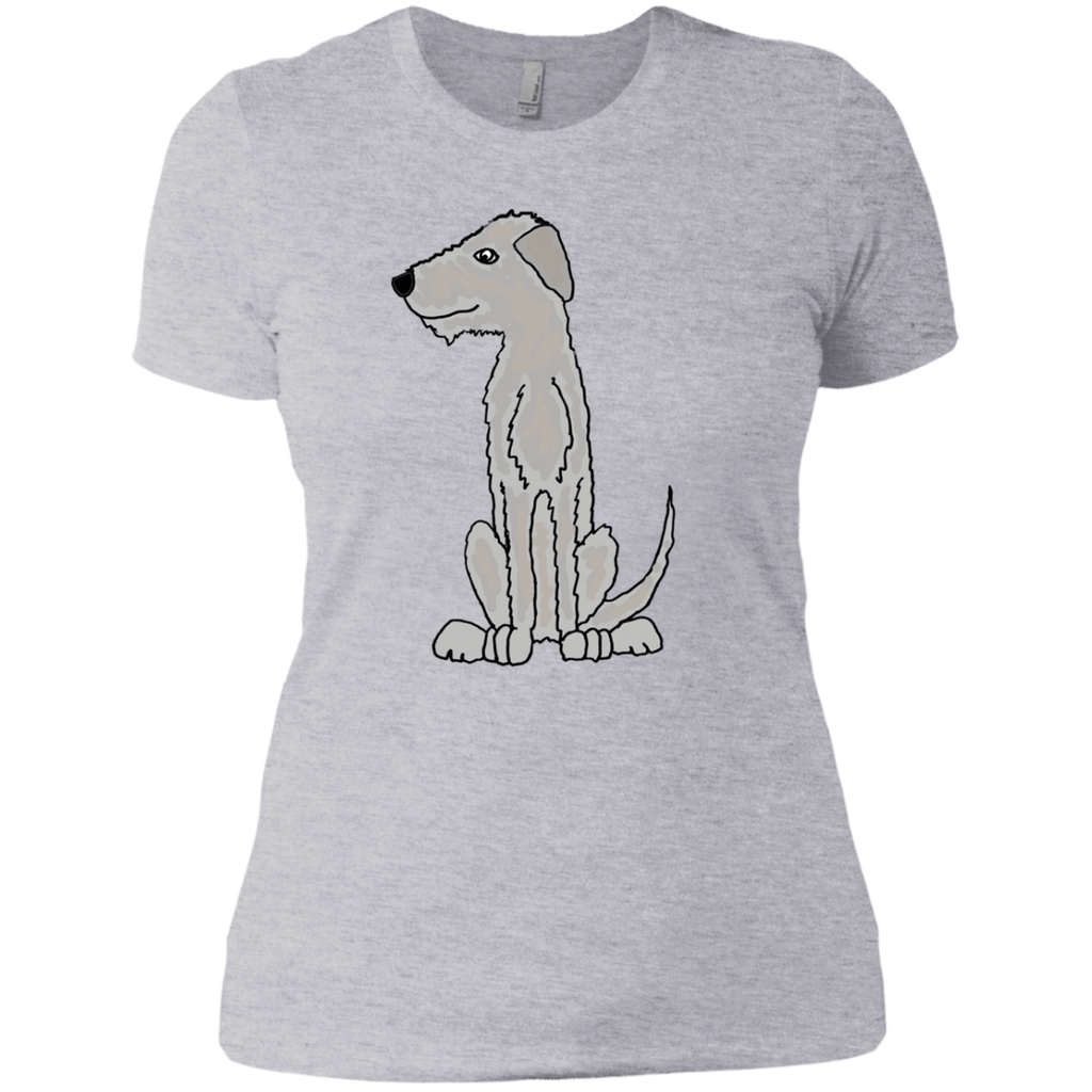 funny cool irish wolfhound dog art T-Shirt