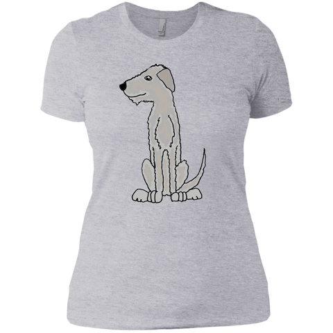 funny cool irish wolfhound dog art T-Shirt