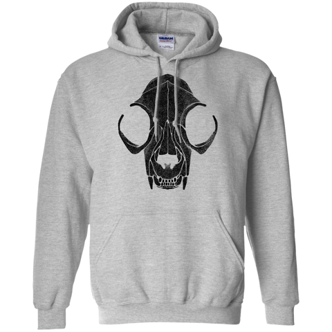 cat skull - black sweatshirt T-Shirt