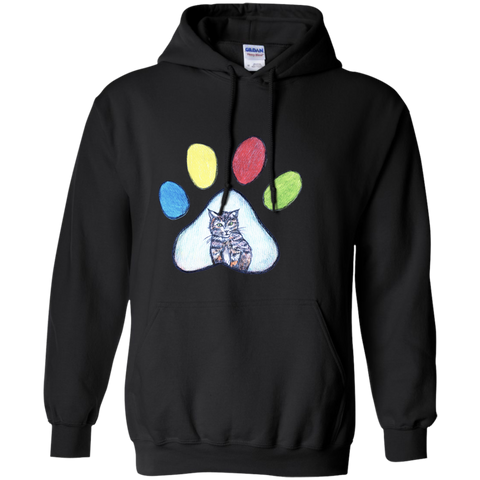cat footprint sweatshirt T-Shirt