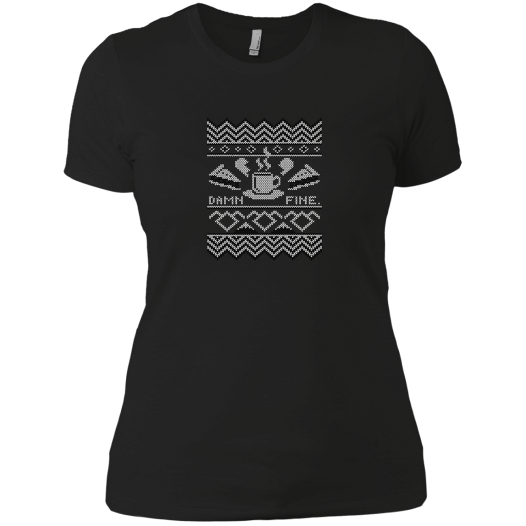 damn fine sweater holiday sweater T-Shirt