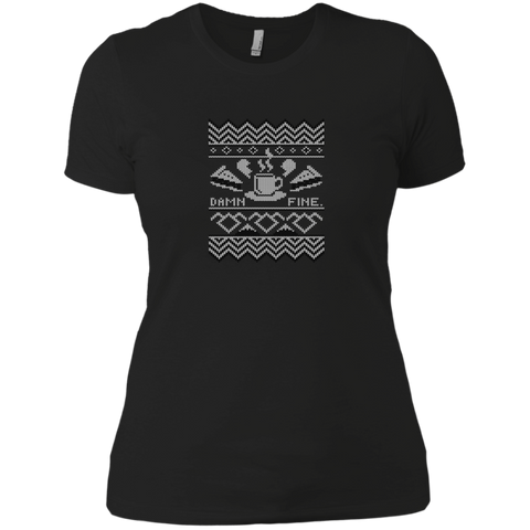 damn fine sweater holiday sweater T-Shirt