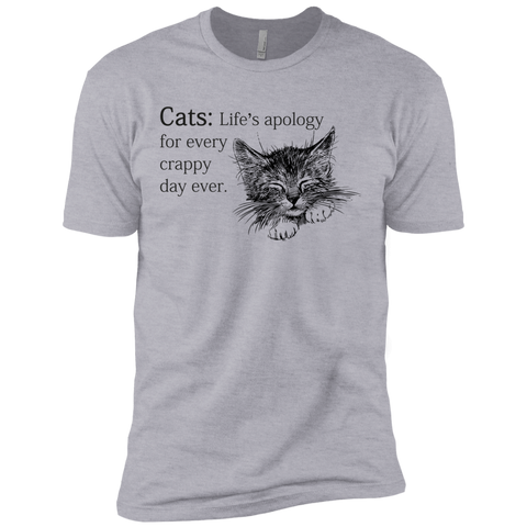 cats- life apology for every crappy day ever sweatshirt T-Shirt