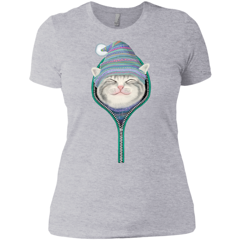 cat in the zip sweatshirt T-Shirt