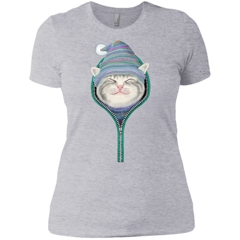 cat in the zip sweatshirt T-Shirt