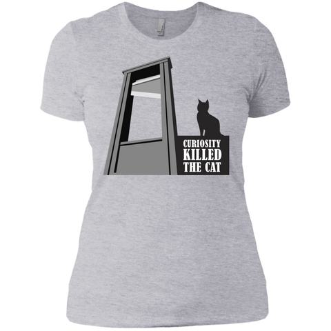 curiosity killed the cat apperal T-Shirt