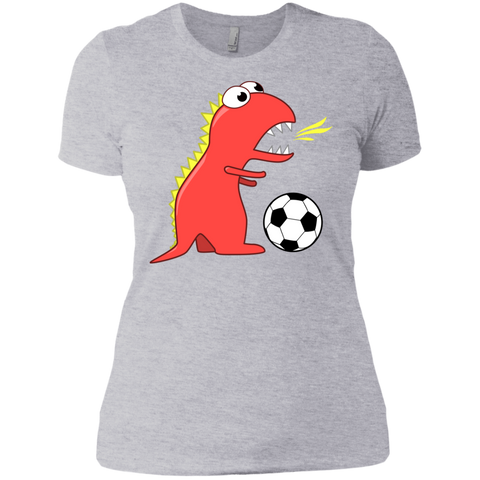 funny dinosaur soccer player sweatshirt T-Shirt