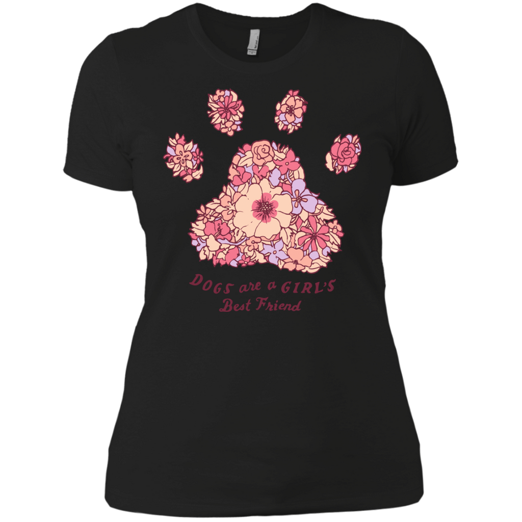 dogs are a girls best friend T-Shirt
