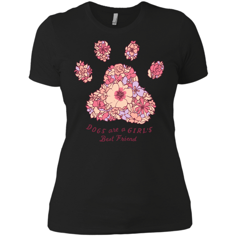 dogs are a girls best friend T-Shirt