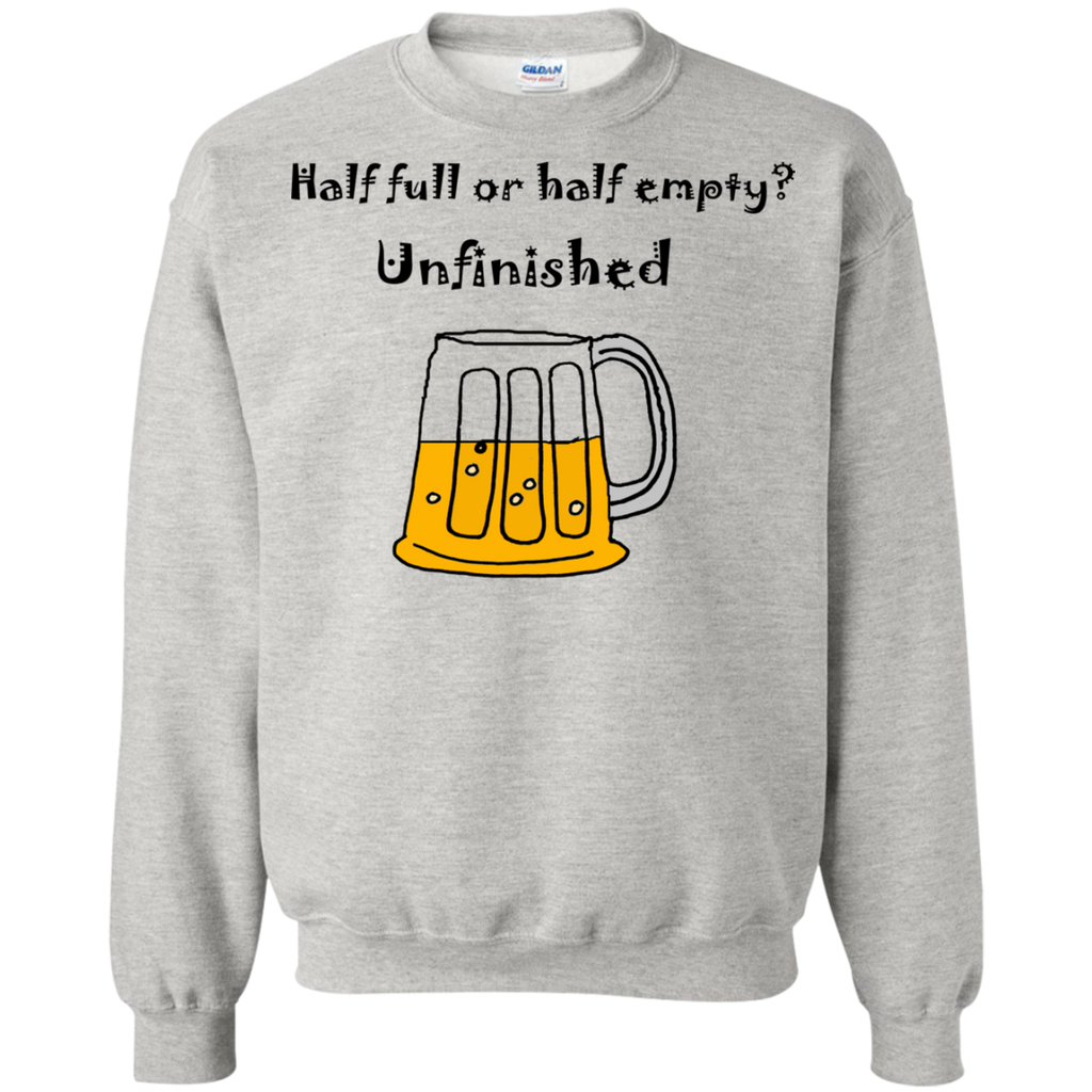 cool funny beer glass half full cartoon T-Shirt