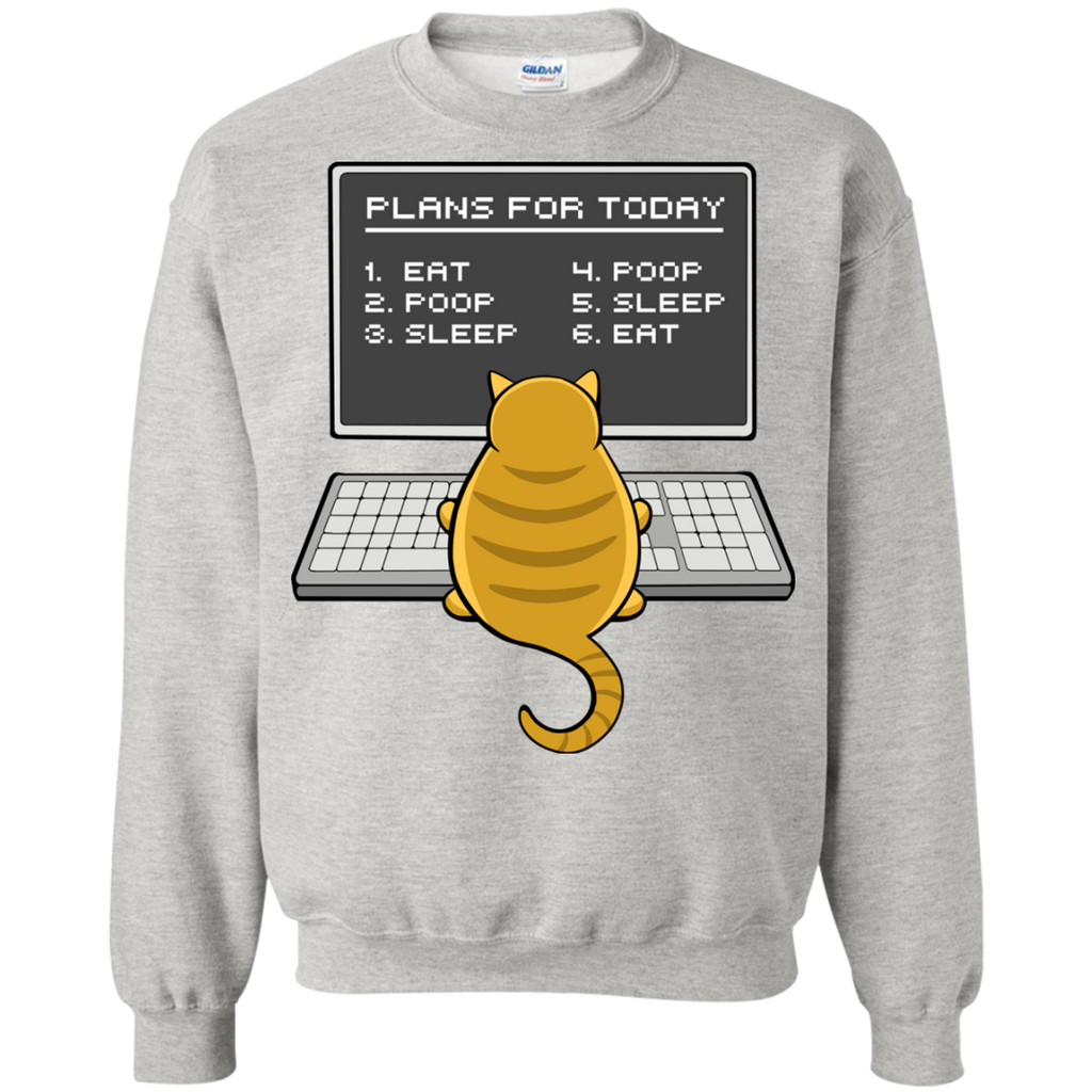 cat plans sweatshirt T-Shirt