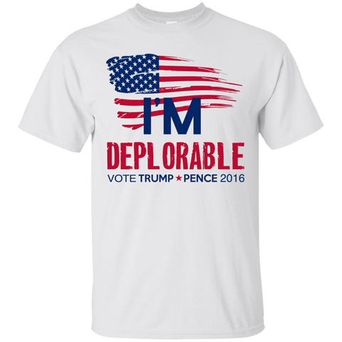 i'm deplorable, vote trump/pence 2016 T-Shirt