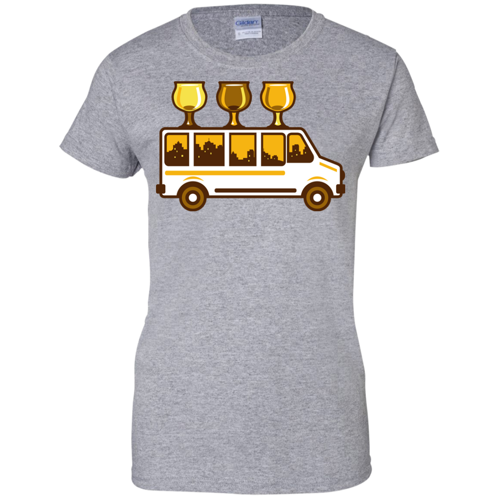 beer flight glass van retro T-Shirt
