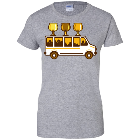 beer flight glass van retro T-Shirt