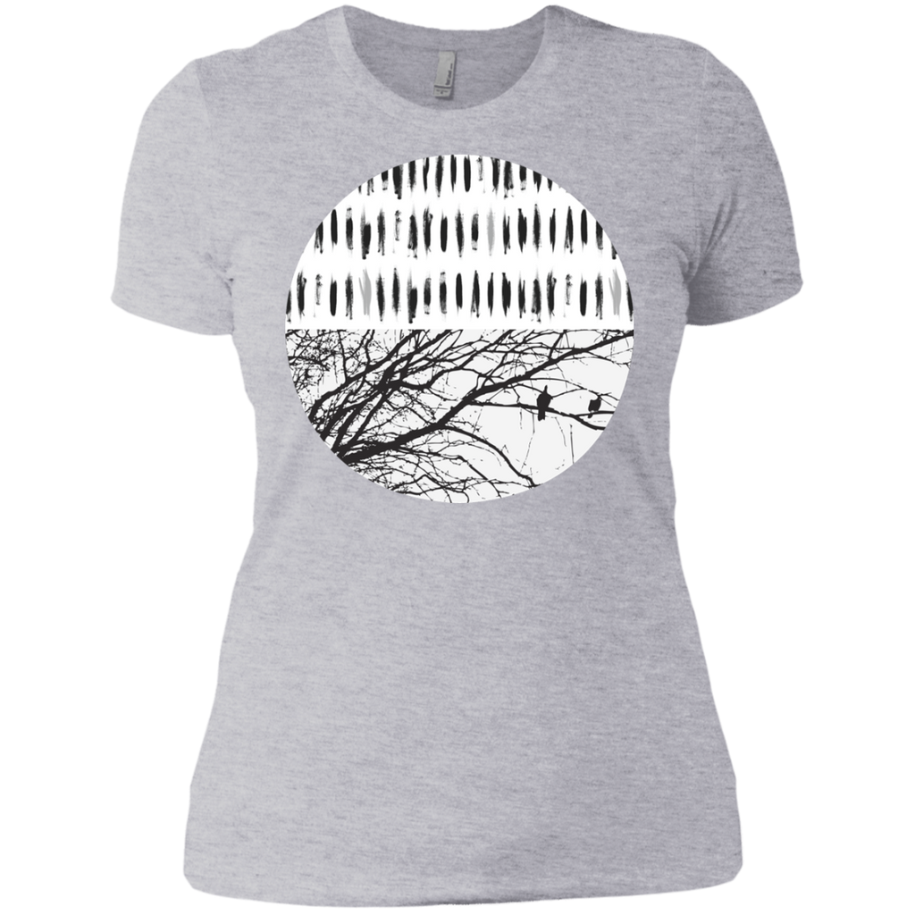 birds and brushstrokes sweatshirt T-Shirt