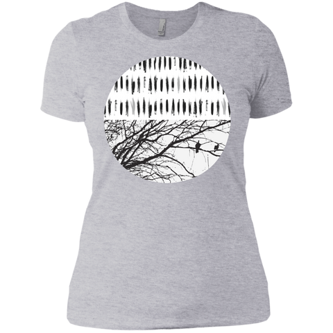birds and brushstrokes sweatshirt T-Shirt
