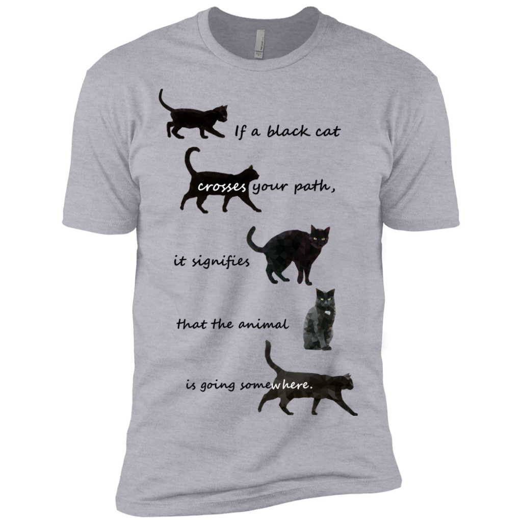 black cat crossing sweatshirt T-Shirt