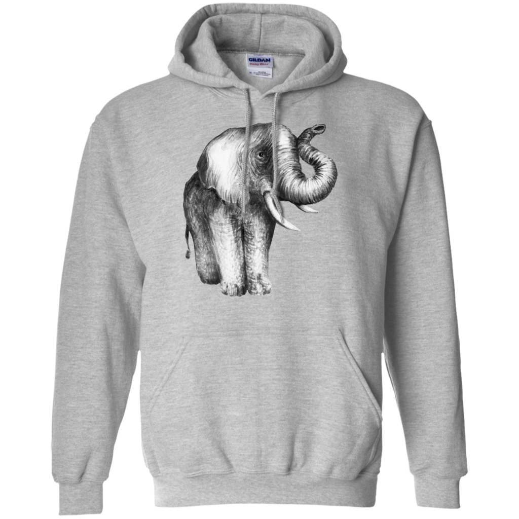 elephant in grey sweatshirt T-Shirt