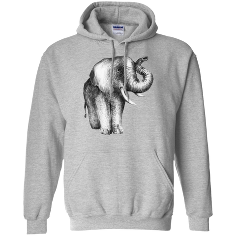 elephant in grey sweatshirt T-Shirt