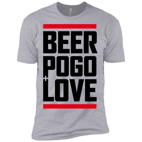 beer, pogo & love white T-Shirt