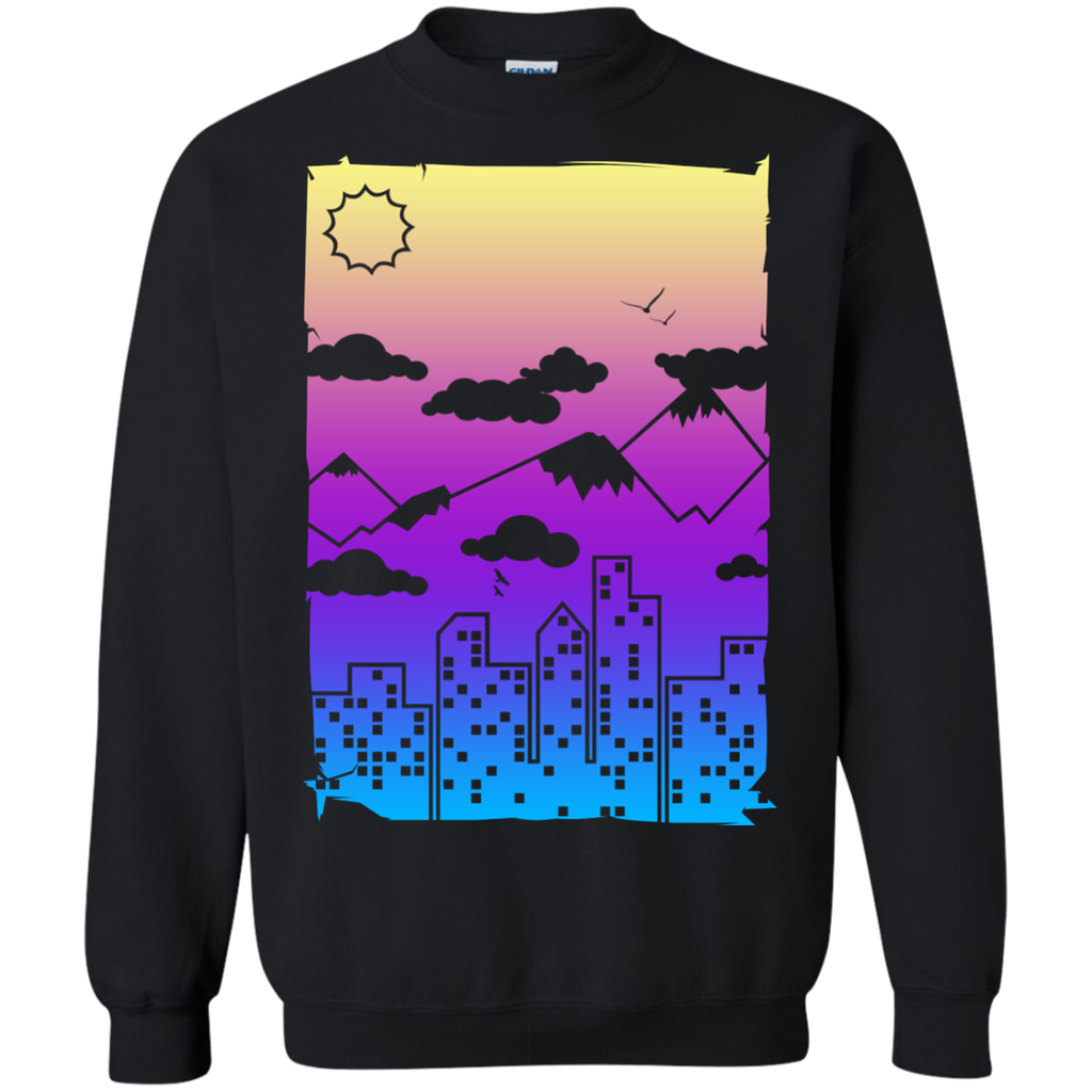 faded city sweatshirt T-Shirt