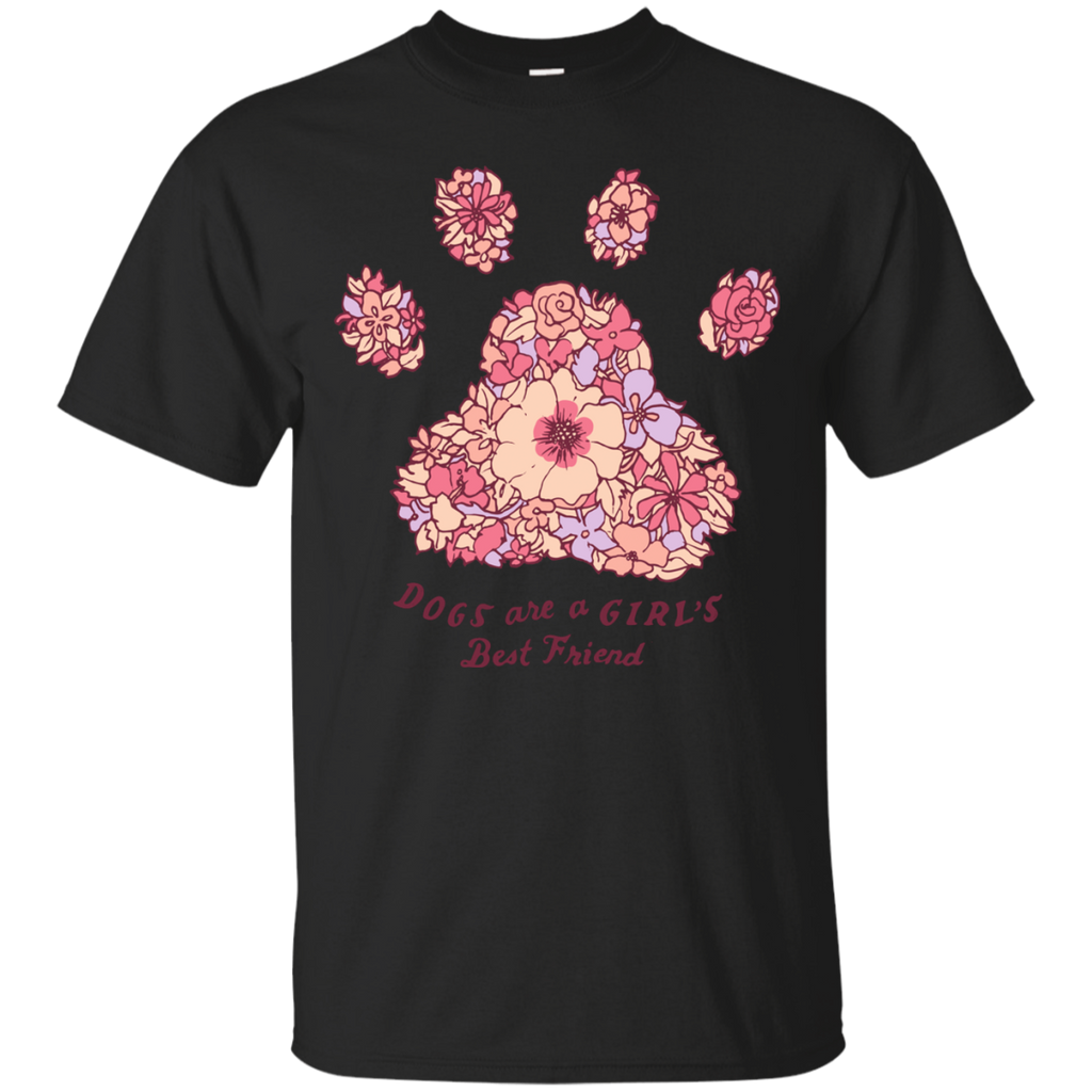 dogs are a girls best friend T-Shirt