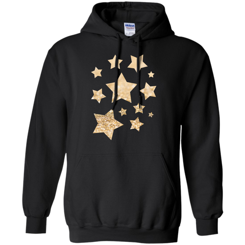 beautiful champagne gold glitter sparkles stars T-Shirt