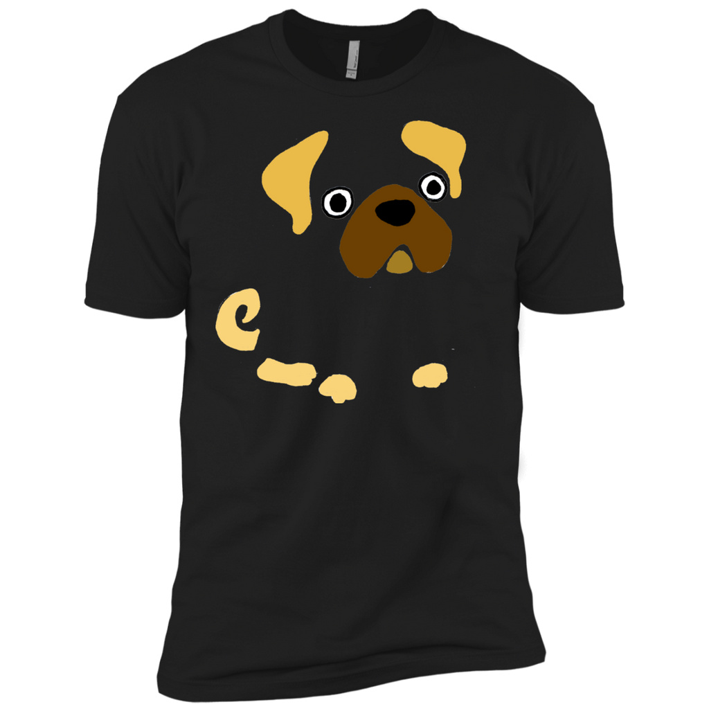 cool funny funky pug dog abstract T-Shirt
