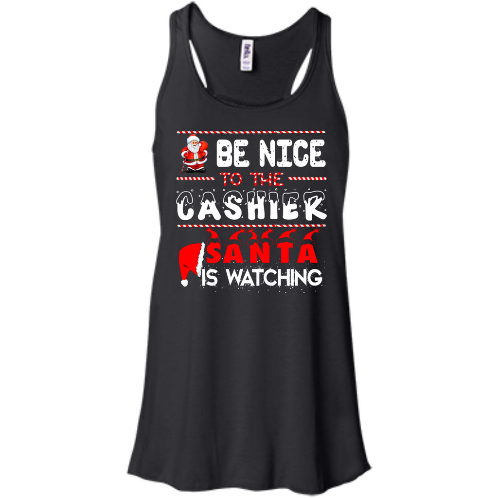 be nice to the cashier santa is watching T-Shirt