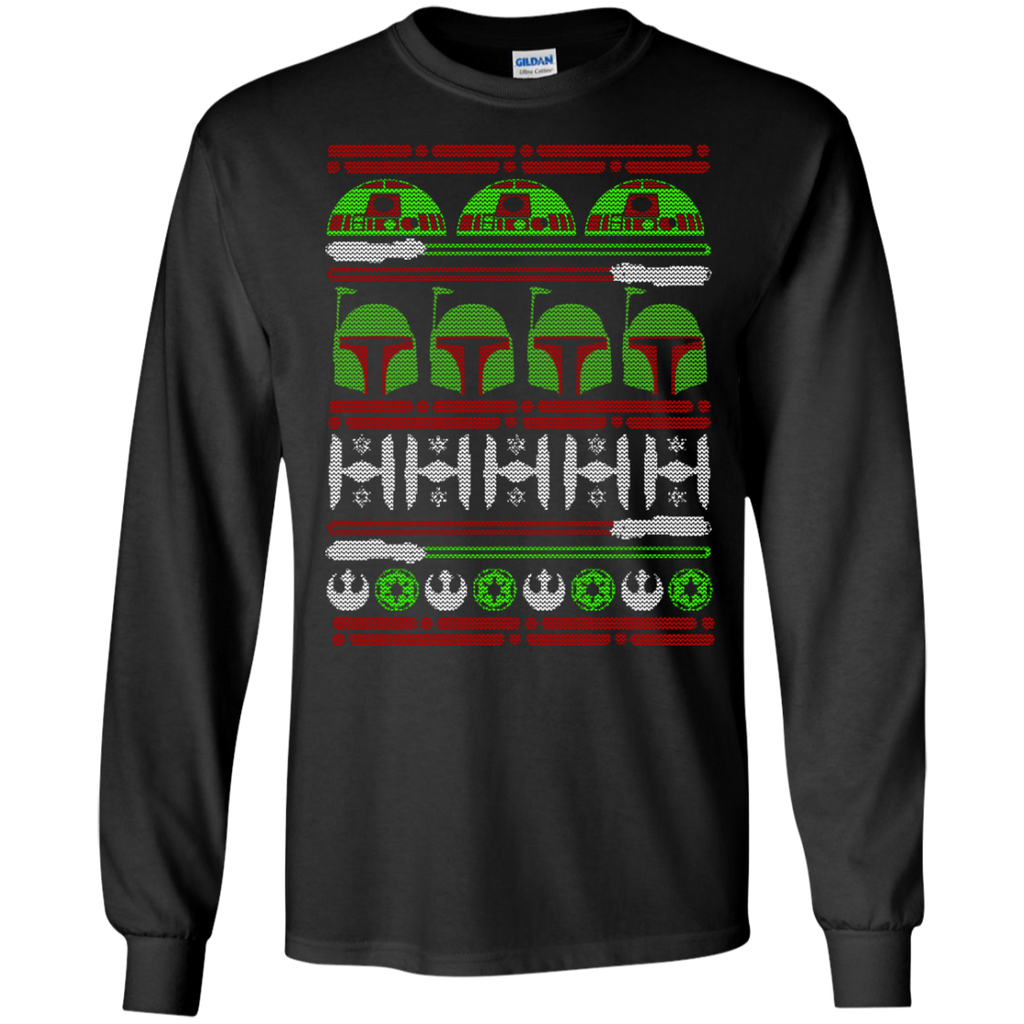 boba fett christmas holiday sweater T-Shirt