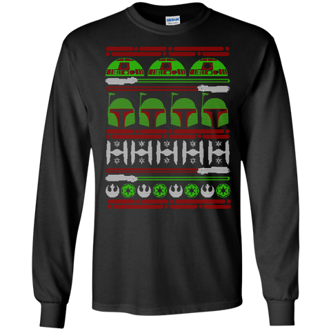 boba fett christmas holiday sweater T-Shirt