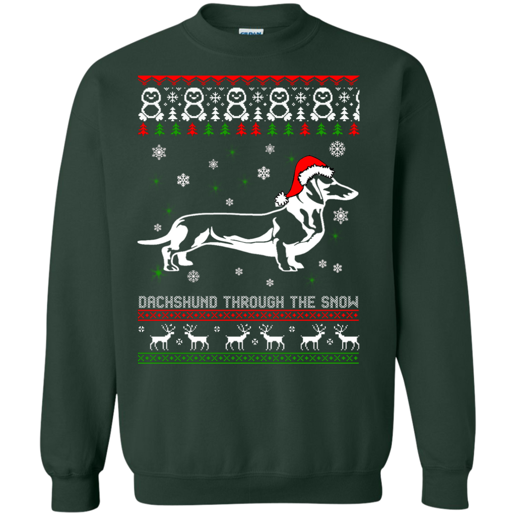 dachshund through the snow sweater, T-Shirt