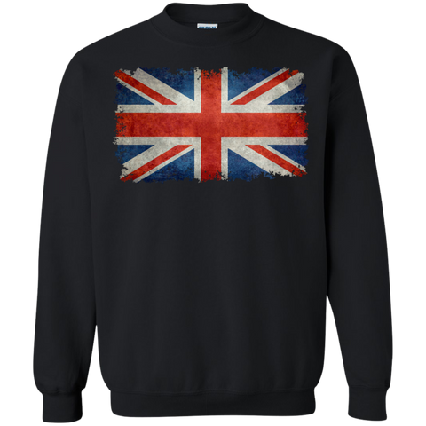 flag of uk the union jack in vintage retro style T-Shirt